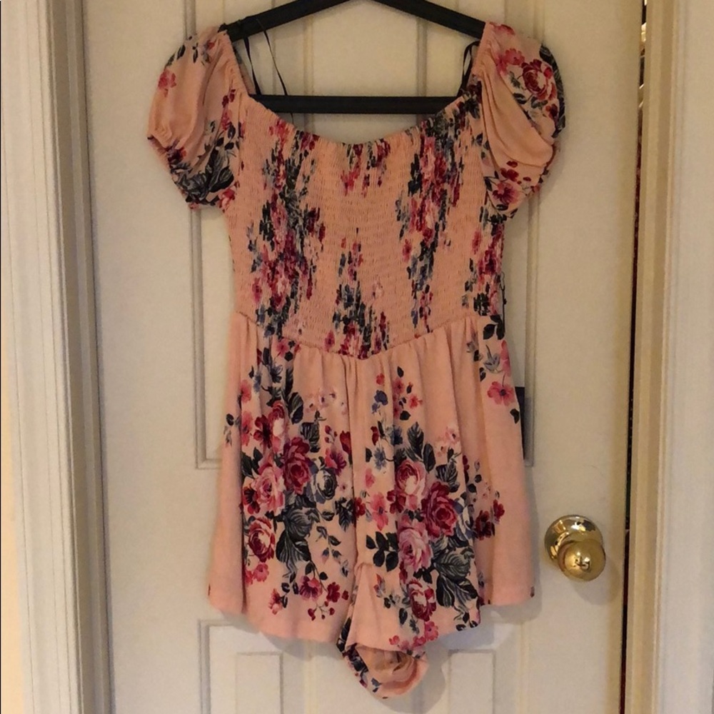 Pink romper